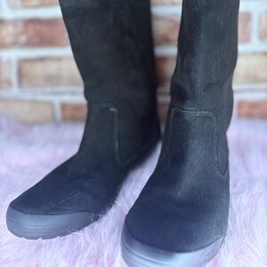 Coach Black Suede Boots